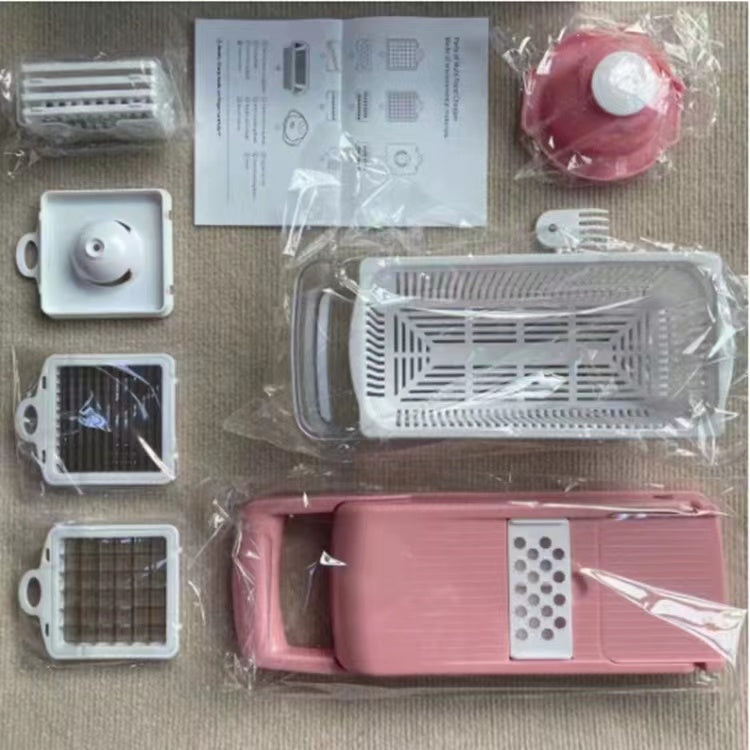 12 In 1 Manual Vegetable Chopper Kitchen Gadgets Food Chopper Onion Cutter Vegetable Cutter Potato Slicer