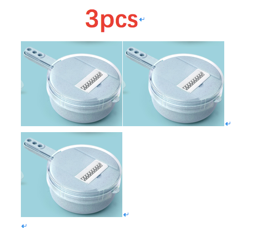 8 In 1 Mandoline Slicer Vegetable Slicer Potato Peeler Carrot Onion Grater With Strainer Vegetable Cutter Potato Slicer