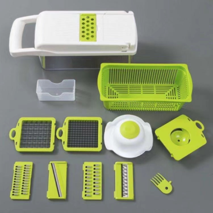 12 In 1 Manual Vegetable Chopper Kitchen Gadgets Food Chopper Onion Cutter Vegetable Cutter Potato Slicer