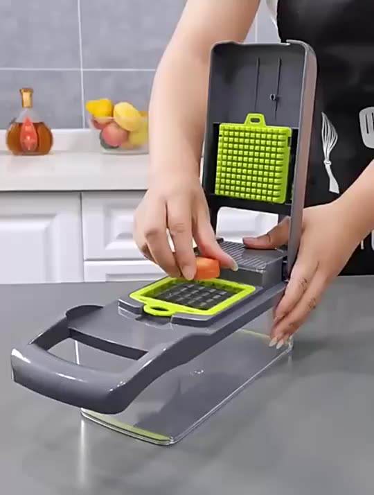 12 In 1 Manual Vegetable Chopper Kitchen Gadgets Food Chopper Onion Cutter Vegetable Cutter Potato Slicer