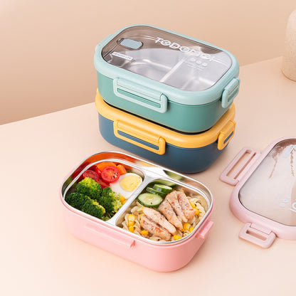 Stainless Steel Insulated Lunch Box For Office Workers