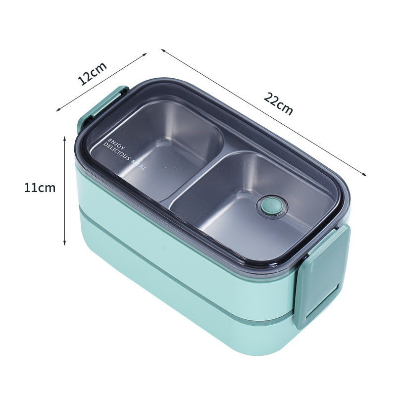 Stainless Steel Insulated Lunch Box Office Worker Separable Multi-layer Lunch Box