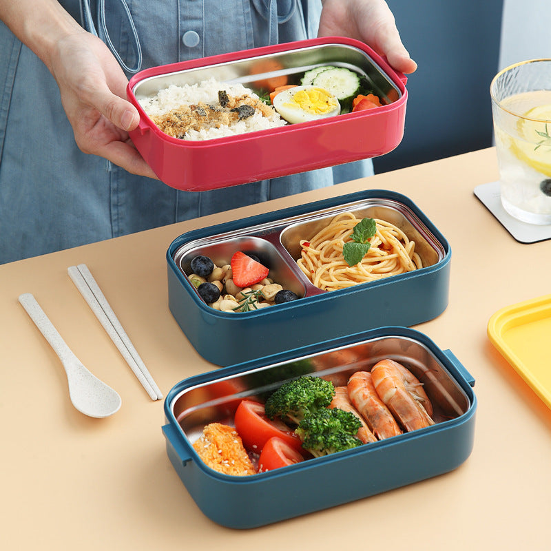 Stainless Steel Insulated Lunch Box Office Worker Separable Multi-layer Lunch Box